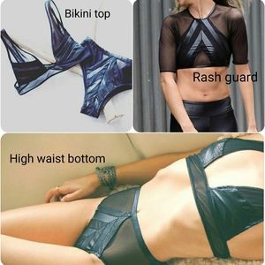 "Gina" Bikini with Rash Guard